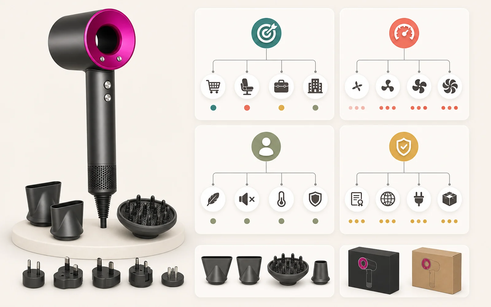 How to choose Blow Dryer for wholesale sourcing / 如何为批发采购选择吹风机